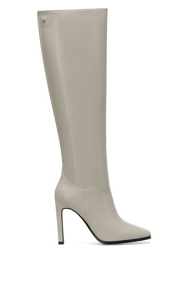 Nine West Γυναικείες μπότες με τακούνι Cebbı 2pr Off-White