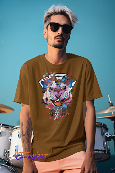 oneagılyazı Μπλουζάκι με στάμπα Tiger