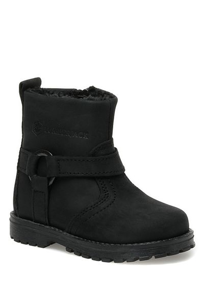 lumberjack Son 2pr Black Boy's Biker Boots