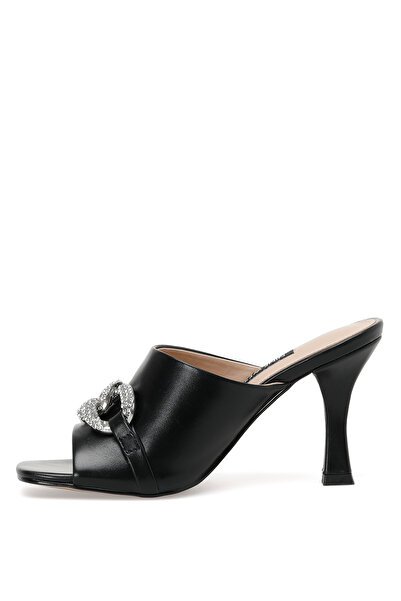 Nine West Berne 2pr Siyah Kadın Topuklu Terlik