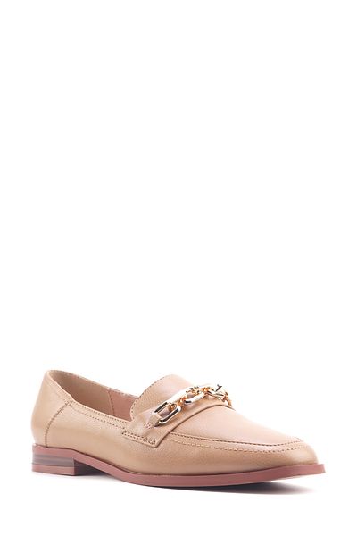 Nine West CHANNA 4FX - Cremefarbener Loafer für Damen