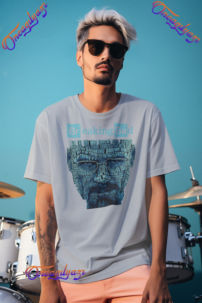 oneagılyazı Tricou oversize cu imprimeu Breaking Bad