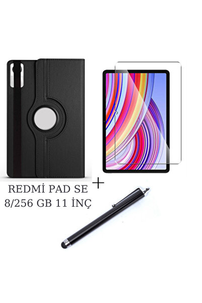 İncisoft Xiaomi Redmi Pad Se 11 Inç Uyumlu Standlı Dönebilen Tablet Kılıfı Ek...