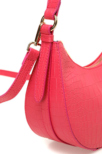 Nine West ROSEBELLA 4FX - Φούξια γυναικεία τσάντα χιαστί