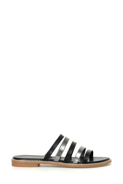 Nine West Wongal 4fx Schwarz Flache Damen Hausschuhe