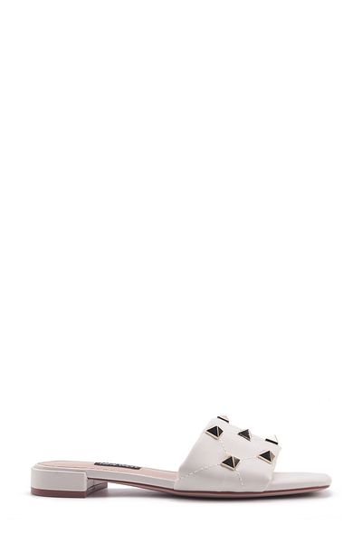 Nine West Izro 4Fx Białe Damskie Kapcie
