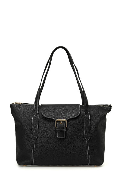 Nine West TOKKIABIG 4PR Siyah Kadın Omuz Çantası