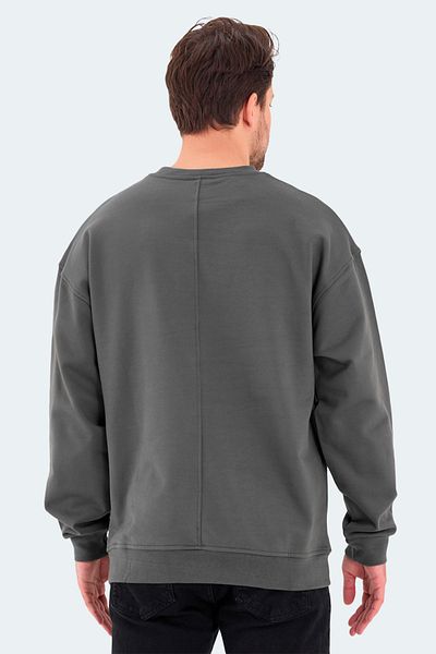Slazenger Ανδρικό φούτερ VADIK Khaki Oversize