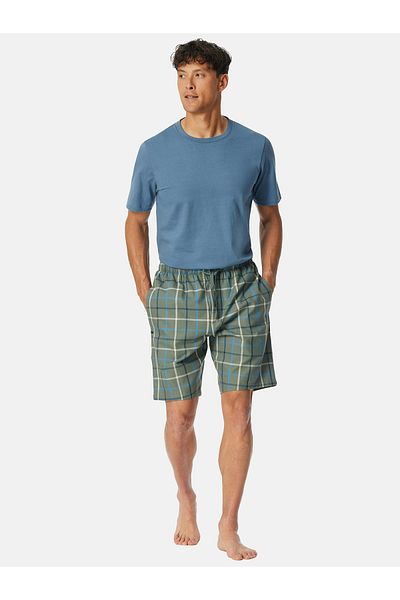 Schiesser Pyjamahose Bermuda - Mix Relax Schlaf-hose Pyjama Schlafmode