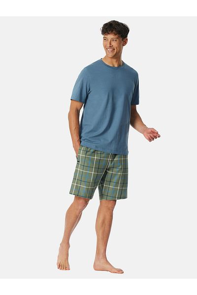 Schiesser Pyjamaoberteil T-shirt - Mix Relax Schlaf-oberteil Nachthemd Sleepshirt