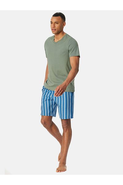 Schiesser Pyjamaoberteil T-shirt - Mix Relax Schlaf-oberteil Nachthemd Sleepshirt