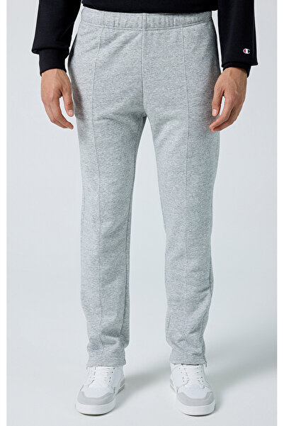 Champion Icons Straight Hem Pants Gri Erkek Eşofman Altı-219903-EM021