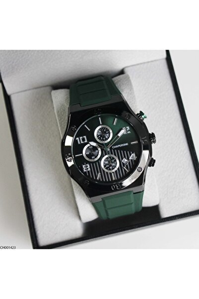 Chaperone CH001423 Silikon Kordonlu Erkek Kol Saati