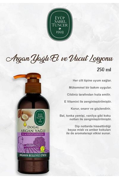 Eyüp Sabri Tuncer Soul Beauty Cream - Coconut Shampoo, Love Kisses Shower Gel, Raspberry Tonic, Argan Lotion and Ros