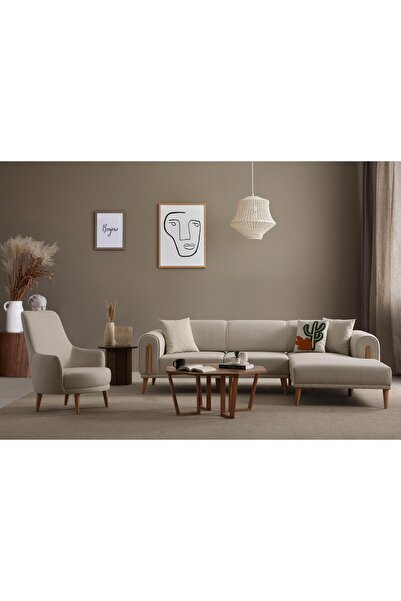 Ak sofa LEON köşe+berjer sağ köşe