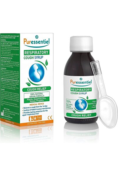 Puressential شراب السعال التنفسي 125 مل