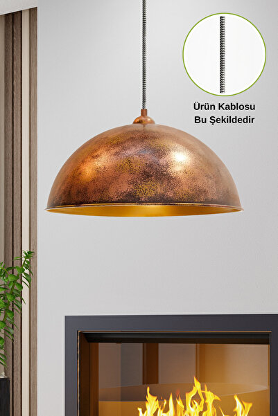 Bamyum Yimpi Ütü Kablo Bakır Sarkıt Avize Sarkıt Lamba Salon Mutfak Avizeleri Pastane Cafe Berber Modelleri