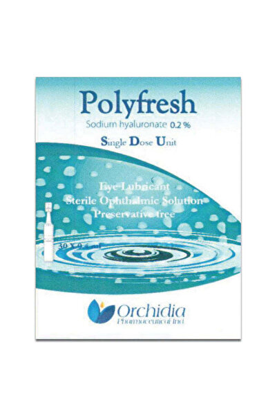 ORCHIDIA PHARMACEUTICAL IND. بولي فريش 0.2% جرعة واحدة 0.4 مل 30 قرصًا