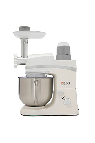 Edison Edison Electric Mixer, 6.5 Liters, 1000 Watts, 6 Speeds - Pearl