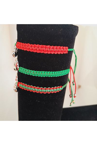 Minnoş Dükkan Clover Macrame Lucky Bracelet