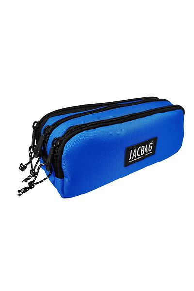 Jacbag Geantă pentru stilou cu trei compartimente Saks Blue pentru bărbați