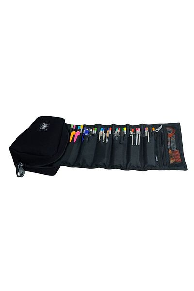 Jacbag Μαύρη Organizer Roll Up Organizer Μολυβοθήκη/Μολυβοθήκη