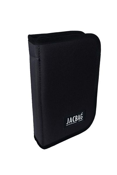 Jacbag Μαύρο Σκληρό Κάλυμμα Elastic Organizer Organizer Στυλόθήκη