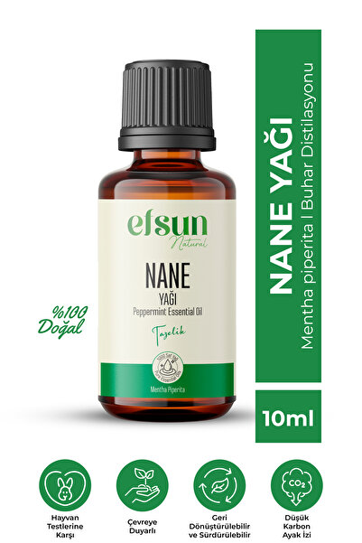 Efsun Natural Nane Uçucu Yağı %100 Doğal Saf 10 ml