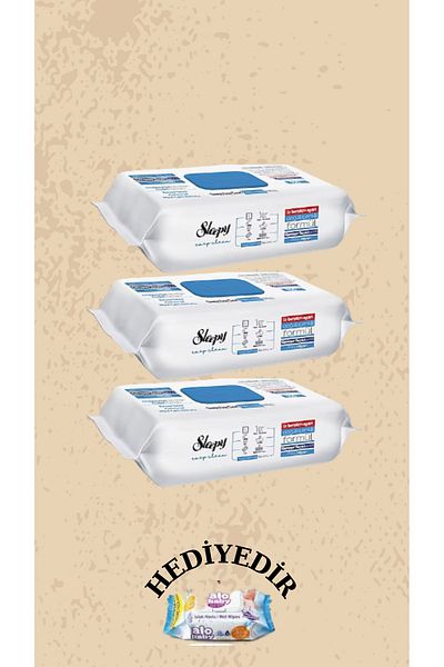 Sleepy 100Pcs Surface Cleaning Towels - 3X100 300 Sheets Bleach