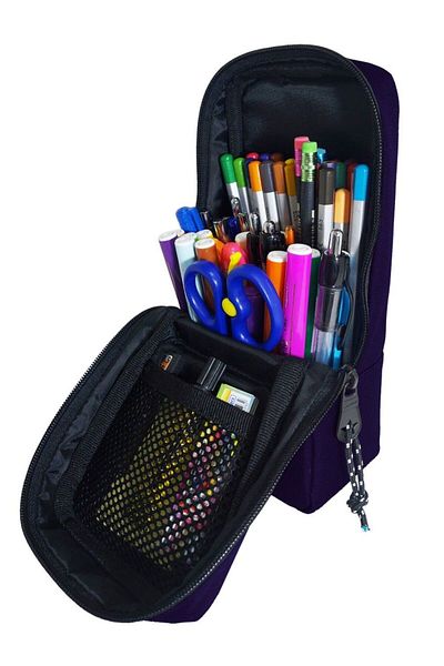 Jacbag Μωβ Κορίτσια/Γυναικεία Επιτραπέζια Μεγάλη Μολυβοθήκη/Τσάντα Μολυβιού