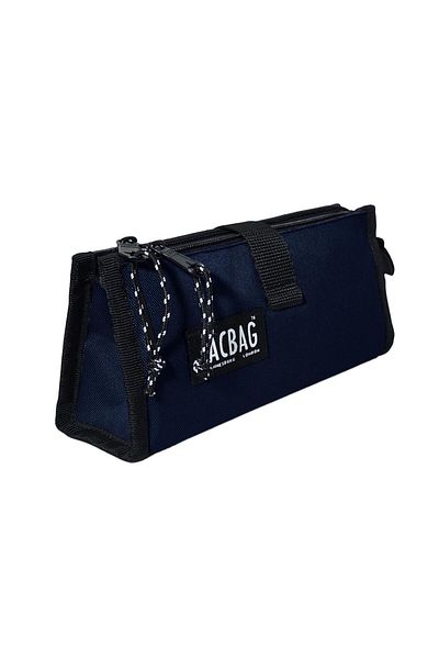 Jacbag Geantă pentru stilouri cu două compartimente, albastru bleumarin