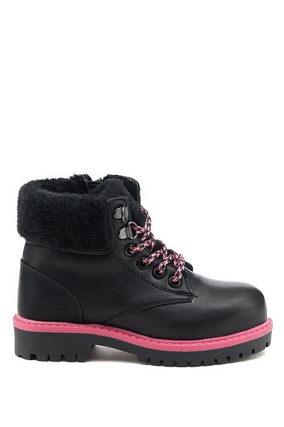 Kinetix Swanky 1pr Black Girl's Worker Boots