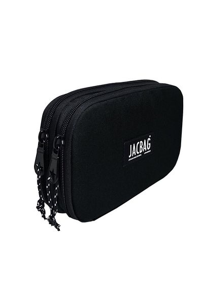 Jacbag Μαύρο Διπλό Κάλυμμα Organizer - Ελαστική Organizer Μολυβοθήκη