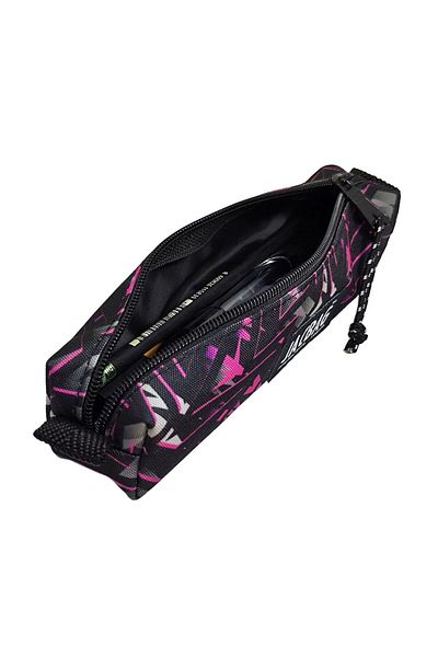 Jacbag Prism Jac Μονόχωρο Ροζ Γεωμετρική θήκη για στυλό για κορίτσια