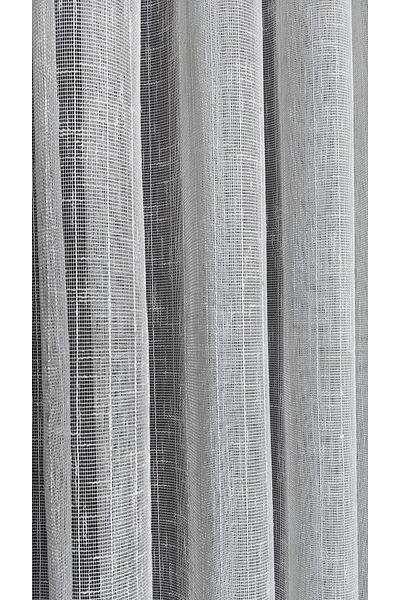 Yuka 1/3 Close Pleat Sequin Linen Tulle Curtain - Non-Crease Ironing and Leaded Skirt
