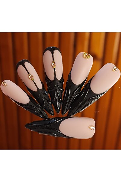 Mistik Butik Takma Tırnak Stiletto 463