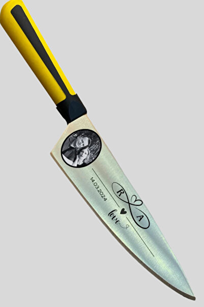 Üniformanya İsimli Resim Hediyeli Şef Aşçı Bıçakları ,Chef İsimli Aşçı Bıçakl...