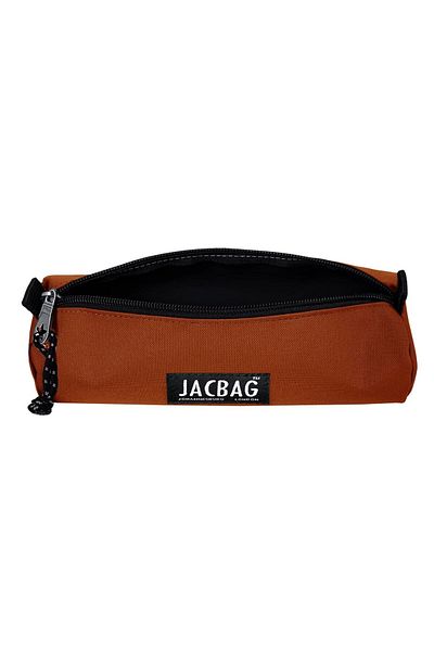 Jacbag Πλακάκι Πορτοκαλί Κοριτσίστικο Μονόφθαλμο Κυλινδρικό Μολυβοθήκη - Μολυβοθήκη