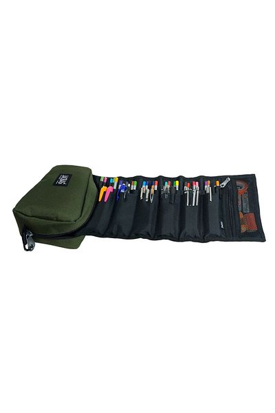 Jacbag Χακί Πράσινη Organizer Roll Up Organizer Μολυβοθήκη/Μολυβοθήκη