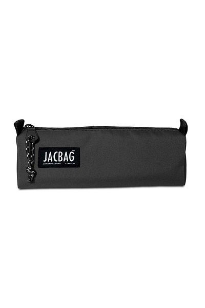 Jacbag Μολυβοθήκη για Σχολείο και Γραφείο Τρίγωνο Μονόχωρο Γκρι Αγόρι