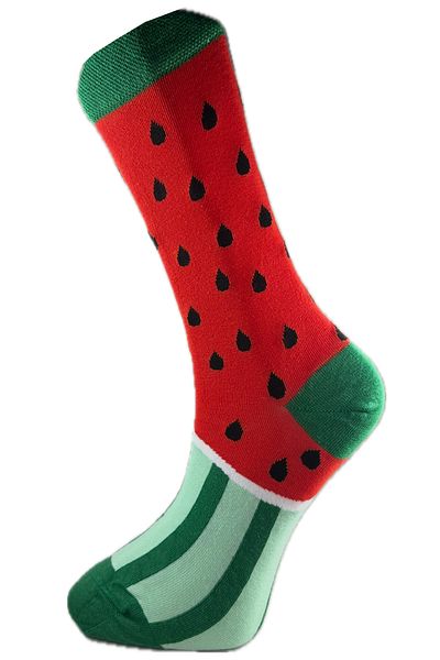 SİHİRLİ AYAKLAR 3 Pairs Men's Food Pattern Socks Colorful Socks Gift Cotton Washed Socks