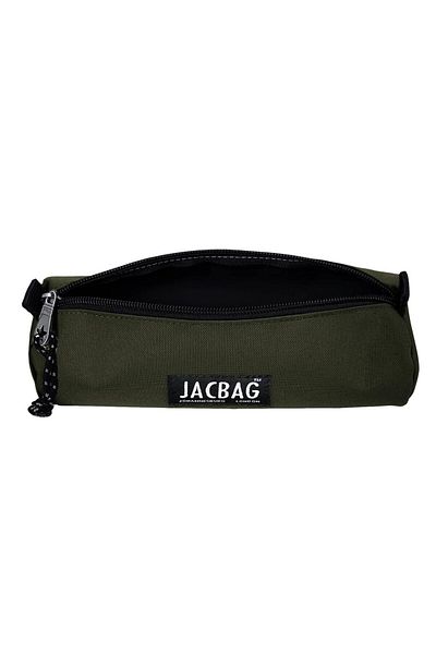 Jacbag Μολυβοθήκη Χακί Πράσινη Αγόρι Μονόφθαλμη Κυλινδρική Μολυβοθήκη - Μολυβοθήκη