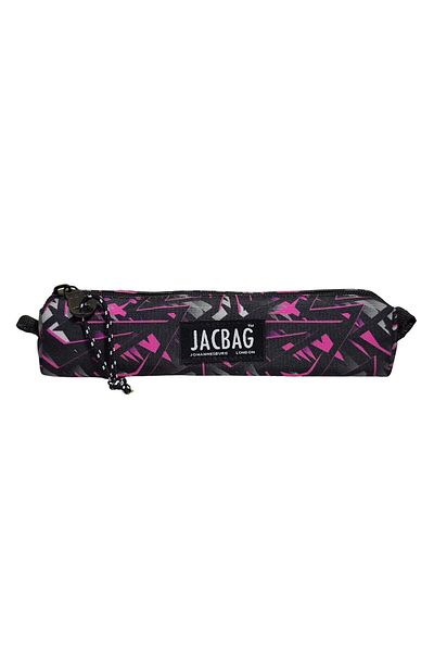 Jacbag Prism Jac Μονόχωρο Ροζ Γεωμετρική θήκη για στυλό για κορίτσια