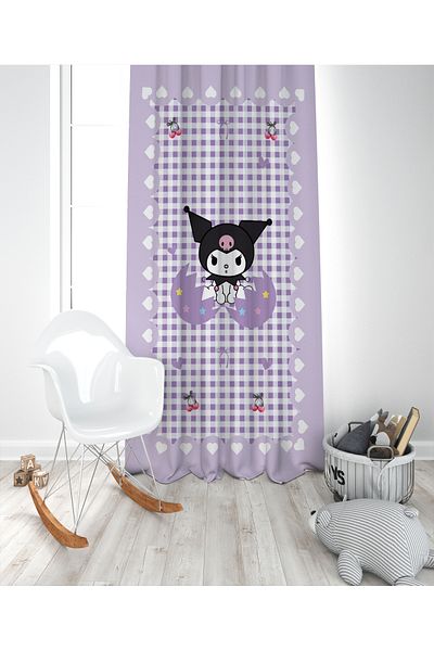 EVSEHOMES Egg Curomi Suit (Fon Curtain 70X260 Two Wings - Bed Cover and Pillow - Choose Size)