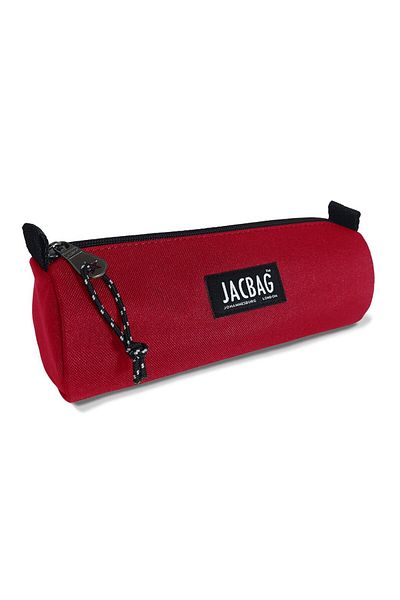 Jacbag Κόκκινη θήκη για στυλό με μονόφθαλμο κύλινδρο για κορίτσια - μολυβοθήκη