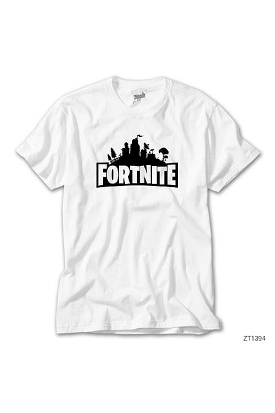 CrowsGate Fortnite Logo 1 White T-Shirt