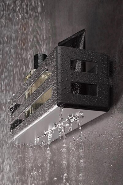 MAVİ TREND Raft de baie din metal inoxidabil, raft de baie modern, raft pentr...