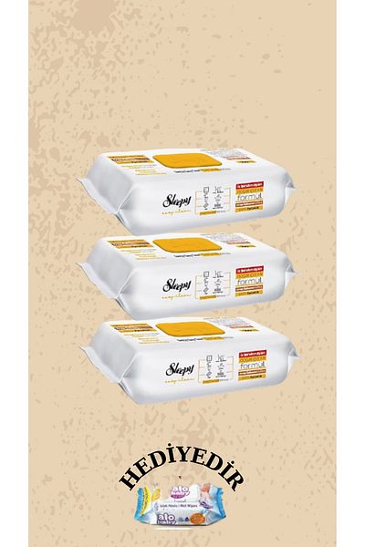 Sleepy Arab Soap Surface Cleaning Towels - 100Pcs 3X100 300 Sheets