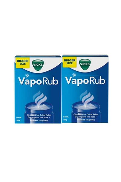 Vicks Vapo Rub (2*100 Gm Pack) 25%