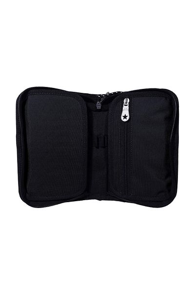Jacbag Μαύρο Σκληρό Κάλυμμα Elastic Organizer Organizer Στυλόθήκη